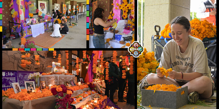 La tradición del Día de Muertos cobra vida en la UDLAP con corredor de ofrendas y carrera temática