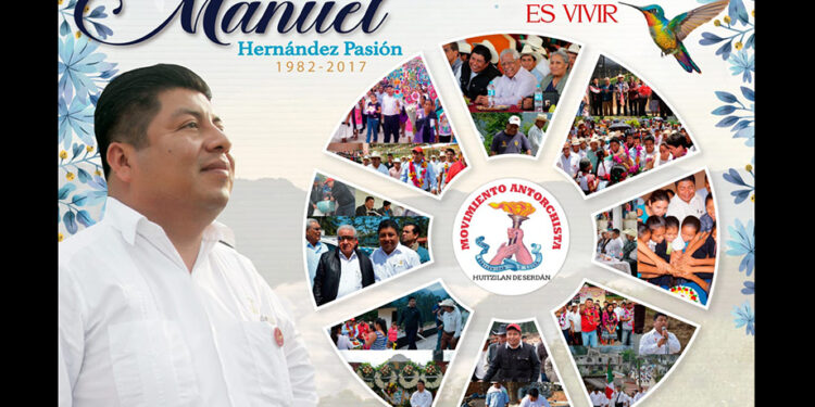 Manuel es un factor de unidad del pueblo huitzilteco