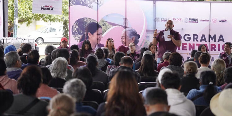 SEDIF acerca servicios y apoyos alimentarios a juntas auxiliares de Puebla capital