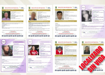 Confirma FGE localización con vida de siete personas reportadas como desaparecidas
