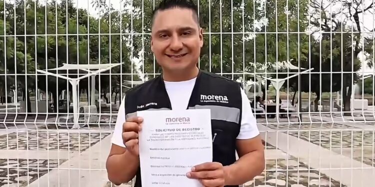 Iván Herrera se registra en Morena para buscar coordinación del Distrito 11 federal rumbo a 2027