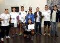 Trabajadores de la BUAP participan en la Carrera Vertical 2026