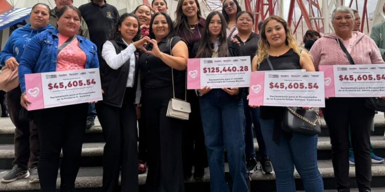 Cañada Morelos logra obras educativas