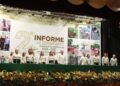Edil de Tecomatlán rinde un informe con trabajo y honestidad