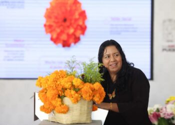 Atlixco prepara la venta de flores de temporada para Día de Muertos