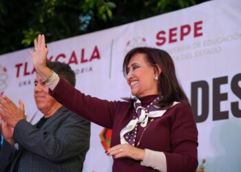 Encabeza gobernadora desfile de Feria 2026; reúne a cientos de familias tlaxcaltecas
