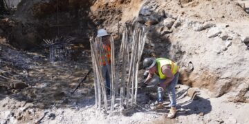 Supervisa Gobierno de Pepe Chedraui construcción del Puente Vehicular de San Miguel Canoa