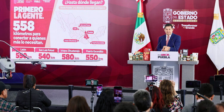 Con pavimentación y recuperación histórica de hidrocarburos, gobierno estatal transforma a Puebla