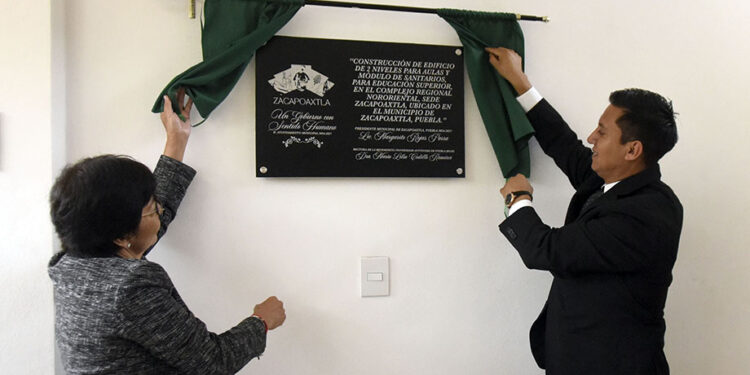 Inaugura Rectora Lilia Cedillo nuevo edificio en el Bachillerato Tecnológico Agropecuario BUAP de Zacapoaxtla