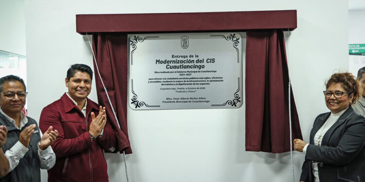 Moderniza Cuautlancingo su Centro Integral de Servicios