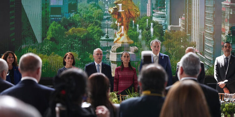 México, 7º país de la OCDE con mayor crecimiento del PIB; buscamos Prosperidad Compartida: Presidenta en 50 aniversario del CCE