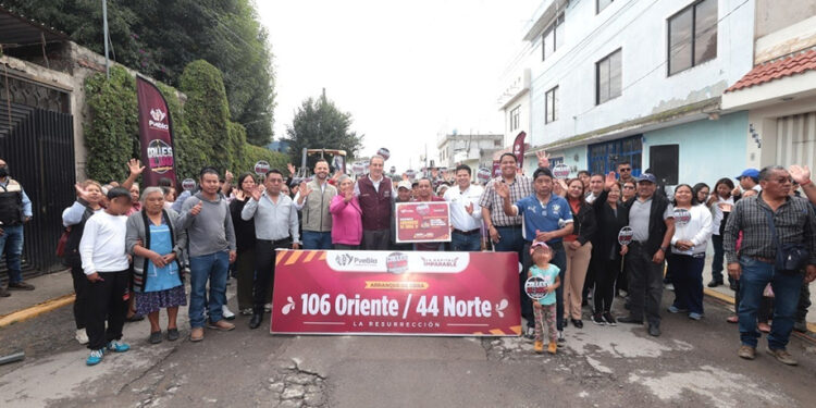 Encabeza Pepe Chedraui trabajos de rehabilitación vial en la Resurrección
