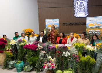 Puebla florece como principal productor de cempasúchil en México
