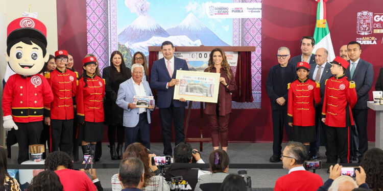 Lotería Nacional dedica sorteo especial a Puebla, estado de las montañas