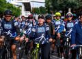 Promueve Lupita Cuautle el uso responsable de la bicicleta y la convivencia familiar en San Andrés Cholula