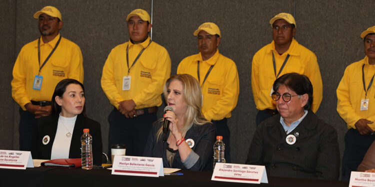 Acuerdan ocho entidades enfrentar solidariamente los incendios forestales