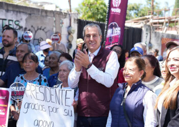 Impulsa Pepe Chedraui pavimentación de vialidades en Guadalupe Hidalgo