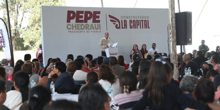 Lleva Pepe Chedraui acciones de bienestar, atención a grupos vulnerables y obras en favor de San Jerónimo Caleras