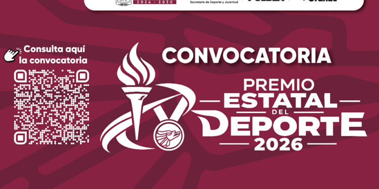 Lanza Gobierno del Estado convocatoria para el Premio Estatal del Deporte 2026