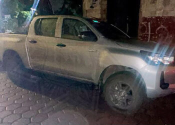 SSCyPC Cuautlancingo recupera camioneta robada