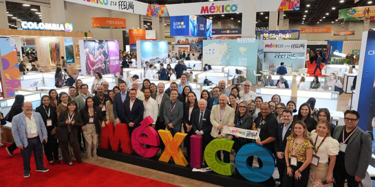 Promueve Puebla su oferta turística en IMEX America 2026