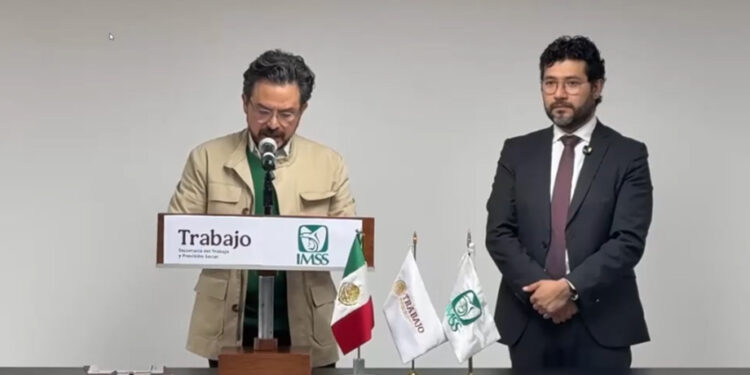 Zoé Robledo anunció acuerdo con el SNTSS para aumento del 8%